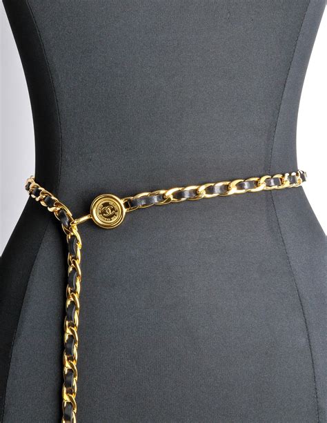 cheap chanel belts|vintage chanel chain belt.